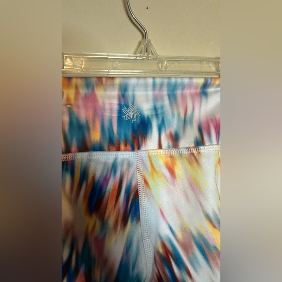 Tek Gear drytek Leggings with Multicolor Pattern small pocket in waist - Picture 6 of 10